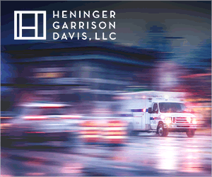 Animated GIF banner designed by RevenueJack for Heninger Garrison Davis LLC