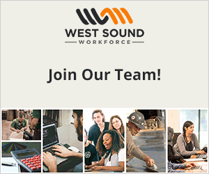 Animated GIF banner designed by RevenueJack for West Sound Workforce
