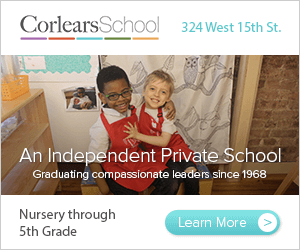 Static banner designed by RevenueJack for Corlears School