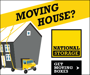 Static banner designed by RevenueJack for National Storage