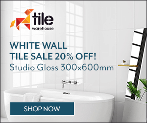 Static banner designed by RevenueJack for Tile Warehouse