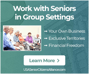 Static banner designed by RevenueJack for USA Senior Citizens Alliance